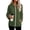 Army Green, variant on Women's Long Sleeved Coat Baeitkot Women's Fashion Women's Cardigan Coat Zipper Pocket Long Sleeved Top Coat Black XL