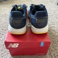 thumbnail image 3 of New Balance 410 V8 Trail Run Sneakers MT410NY8 Blue Grey Wide 4E Men's Size 9.5, 3 of 6