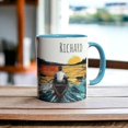 thumbnail image 1 of Custom Rowing Mug, Personalized Canoe Sunset Cup, Outdoorsman Gift, Rowing Lover Coffee Mu - As Picture - 11Oz, 1 of 5