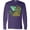 Purple, variant on Inktastic Save the Rainforest with Basilisk Lizard on a Tree Long Sleeve T-Shirt