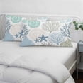 thumbnail image 4 of Coastal Pillow Covers 16"x24", Summer Beach Nautical Coral Starfish Soft Brushed Microfiber Breathable Throw Pillow Covers, Decorative Pillowcase with Zipper for Couch Sofa Bedroom Living Room, 4 of 9