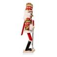 thumbnail image 2 of Kurt Adler 15-Inch Ski Santa With Christmas Sweater Nutcracker, 2 of 8