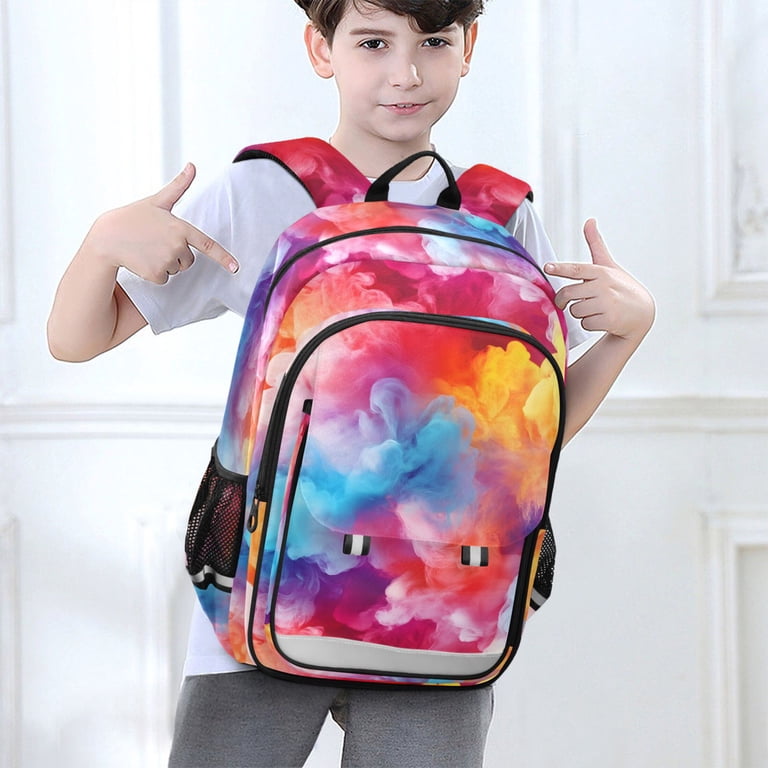 ALAZA Rainbow Tie-dye-a5 Laptop Backpack Purse Travel Bag  display picture 1