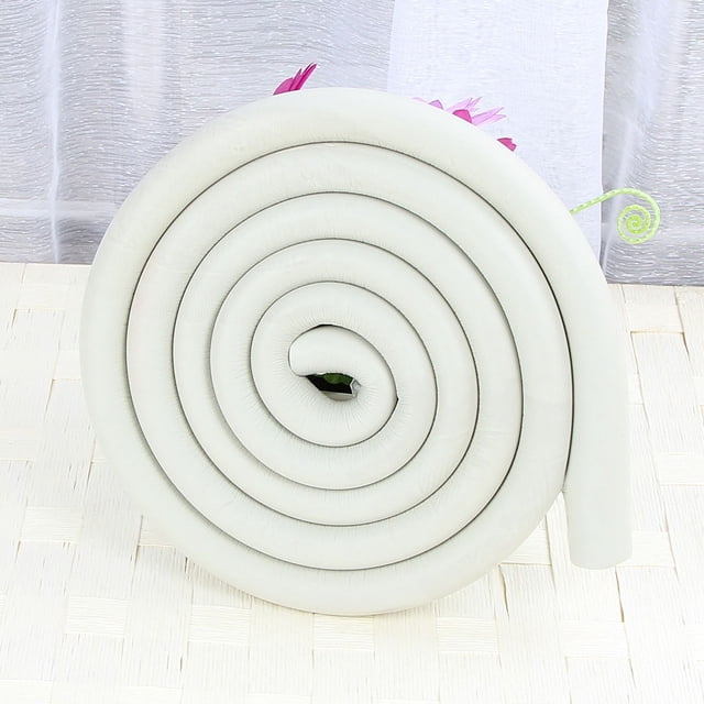 Tira anticolisión en forma de U engrosada y ensanchada, mesa de té de vidrio multifuncional para niños, tira de protección de seguridad contra golpes con esponja