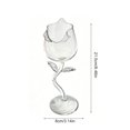 thumbnail image 3 of Rose Cocktail Glass, Flower Red Wine Glass, Clear Rose Goblet Glasses, Champagne Flutes Drinkware for Mother's Day Gift, Wedding, Party, Dinner, Birthday, 3 of 6