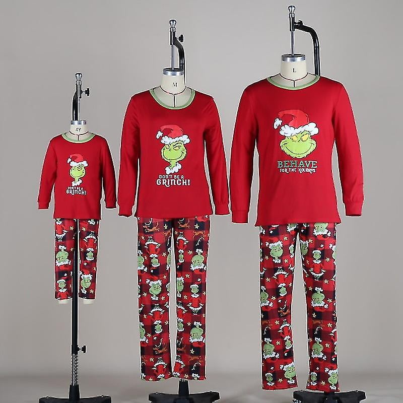 Family grinch pajamas walmart hotsell