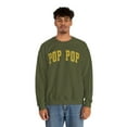 thumbnail image 4 of Pop Pop Sweatshirt Gifts Crew Neck Shirt Long Sleeve Unisex, 4 of 5