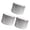 80x60mm, variant on 3Pcs Aluminum Weighing Boxes Soil Moisture Meter Aluminum Pans Lab Grade Metalware Set Laboratory