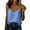 Blue#womens v neck spaghetti side button linen cami, variant on Womens Linen Tank Tops Dressy Casual V Neck Spaghetti Strap Sleeveless Shirts with Side Button Summer Loose Camisole Top White,XXXL