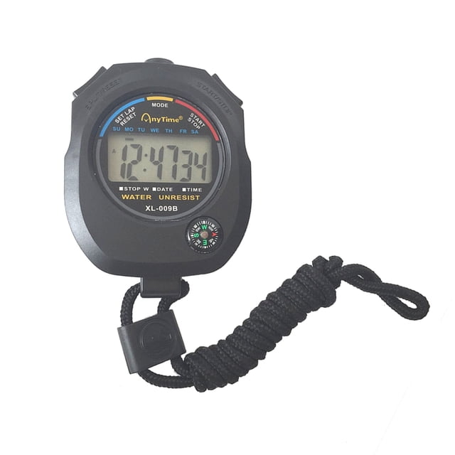 Temporizador digital electrónico Contador Cronómetro Deportes Correr Entrenamiento Cronógrafo Tmvgtek Otros artículos deportivos