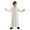 Beige, variant on Elegant Arabic Thobe Traditional Kaftan Robe Long Sleeve Embroidered National for Teenage Boys Childrens Wear Set