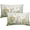 C-sage Flower, variante sur Housses de Coussin Rectangulaires Printemps Été Lot de 2 12x20 Pouces Feuilles Vert Sauge Plante Housses de Coussin Lombaire Papillon Jaune Floral Coussins Idéal pour Salon Chambre Extérieur Célébration