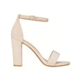 thumbnail image 5 of Women Chunky Heeled Ankle Strap Sandals Elegant Single Band Buckle Decor Sandals High Heel Sandals Open Toe Ankle Strap Sandals Heels, 5 of 5