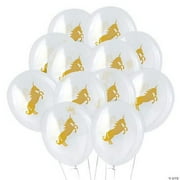 11" Unicorn Print Latex Balloons, Party, Party Decor, 50 Pieces