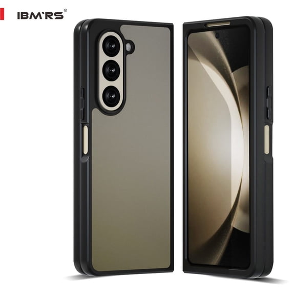 IBMRS For Samsung Galaxy Z Fold5, Shockproof Phone Case (Camo Black)
