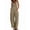 Khaki, variant on Corduroy Overalls for Women Wide Leg Bib Pants Adjustable Romper Jumpsuit with Pockets Khaki L