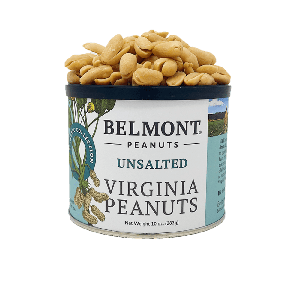Belmont Peanuts Unsalted Virginia Peanuts, 10 oz