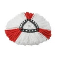 thumbnail image 1 of Langgg Mop Head Washable Mop Pad Polyester Triangular Reusable Mopping Cloth Replacement for O-cedar, 1 of 8