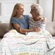 thumbnail image 5 of LHSHID 60th Birthday Gift Blanket Ideas for Women Happy 60th Birthday Throw Blanket for Mom Pink Flowers 60 Year Old Birthday Blanket Gifts Ideas for Sister Grandma Wife Female Friends 40"x50", 5 of 9