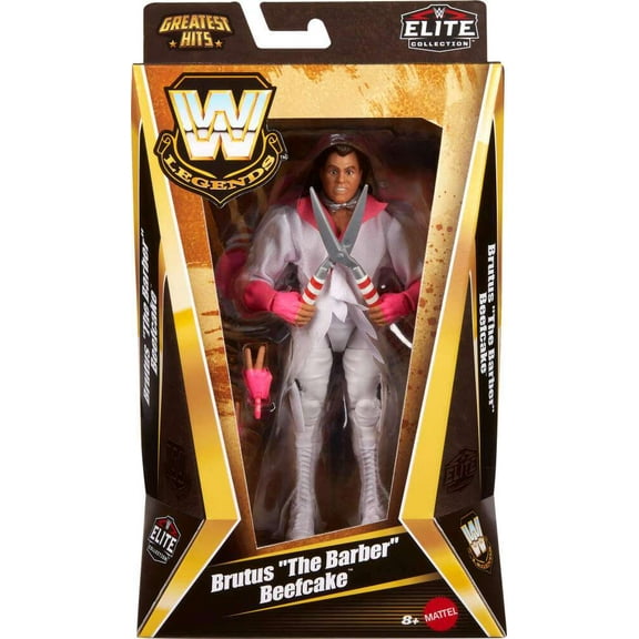 WWE Wrestling Legends Greatest Hits Brutus The Barber Beefcake Action Figure