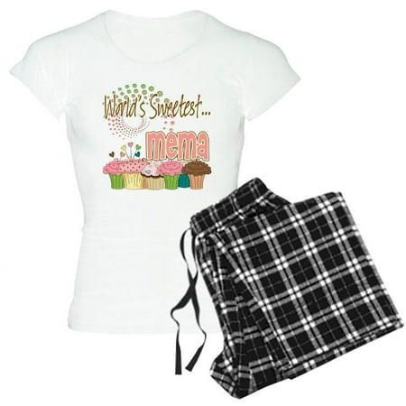 

CafePress - World s Sweetest Mema - Women s Light Pajamas