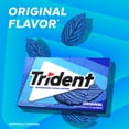 thumbnail image 3 of Trident Original Sugar Free Gum, Value Pack, 8 Packs of 14 Regular Size Pieces (112 Total Pieces), 3 of 11