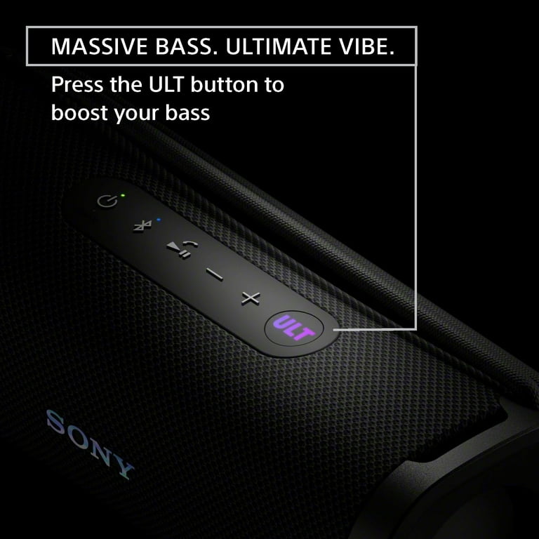 Sony ULT FIELD 1 Wireless Ultra Portable Bluetooth Compact Speaker, IP67 Waterproof, Dustproof, Shockproof and Rustproof - Black Sony ULT FIELD 1 Wireless Ultra Portable Bluetooth Compact Speaker, IP67 Waterproof, Dustproof, Shockproof and Rustproof - Black
