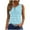 Light Blue, variant on gbyLJF Womens Workout Tank Tops Loose Fit Racerback Cami Summer Cotton Tops for Women Scoop Neck Tank Top