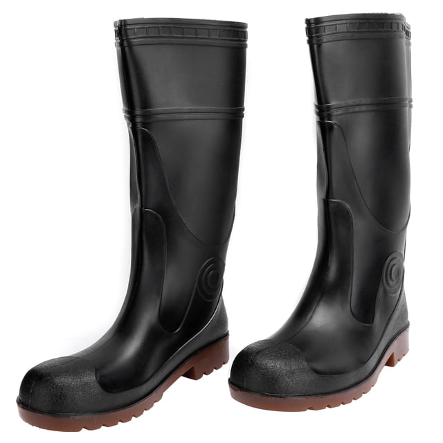 Botas de lluvia antideslizantes Material de PVC Zapatos de lluvia de moda Camping de granja para el hogar al aire libre ANGGREK Otros