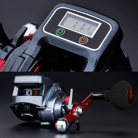 DFDIEJZ Upgrade Your Fishing Experience with Reliable High-Quality Left/Right Hand Baitcasting Fishing Reel: Precision Casting and Enhanced Performance for Ultimate Skills Improvement on