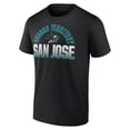 thumbnail image 2 of Men's Black San Jose Sharks Open Net T-Shirt, 2 of 3