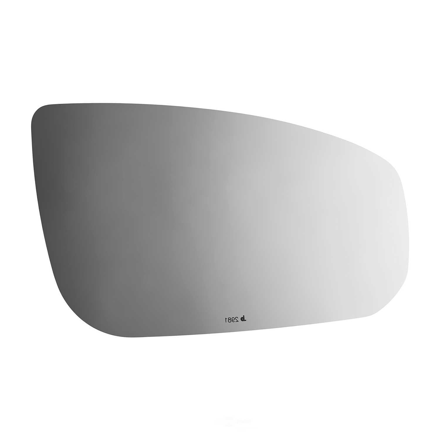 Burco Side View Mirror Replacement Glass - Clear Glass - 2981