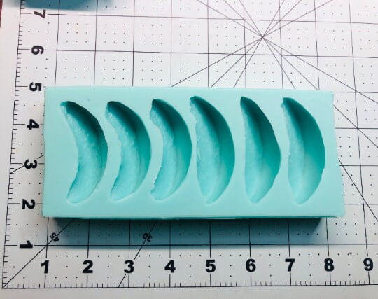 Realistic 6 Slices of Peach Silicone Mold. For Wax | Soap | Resin Castings| Not Food Grade