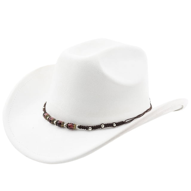 Western Frontier Styled Cowboy Hat Curved Brim for Outdoor Adventures Travel Riding Country Classic Craftsmanship