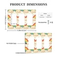 thumbnail image 3 of Cute Clouds Switch Cover Decorative Wall Plate 3-Gang Standard Size, 3 of 5