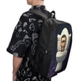 thumbnail image 5 of Skibidi Toilet Backpack, Large Capacity Backpack, 17 Inch Laptop Backpack for Daily College Work Travel, 5 of 9