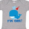 thumbnail image 4 of Inktastic Whale 1st Birthday Boys or Girls Baby Bodysuit, 4 of 5