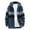 Blue, variant on Utoimkio Men's Lightweight Knitted Hooded Jackets Casual Loose Fit Drawstring Full Zipper Hoodie Coats Fall Winter Outwear with Pockets