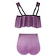 thumbnail image 5 of Traje de baño de 2 piezas para mujer, trajes de baño para mujer, conjunto de traje de baño con volantes para mujer, 5 of 6