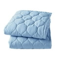thumbnail image 7 of Better Homes & Gardens Tencel Quilted Pillow Shams, Standard, Light Blue, 2 Pack, 7 of 7