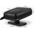 thumbnail image 2 of Portable 12V Car Heater, 2-in-1 Windscreen Defroster And Demister, Universal Cigarette Lighter Power, 2 of 7