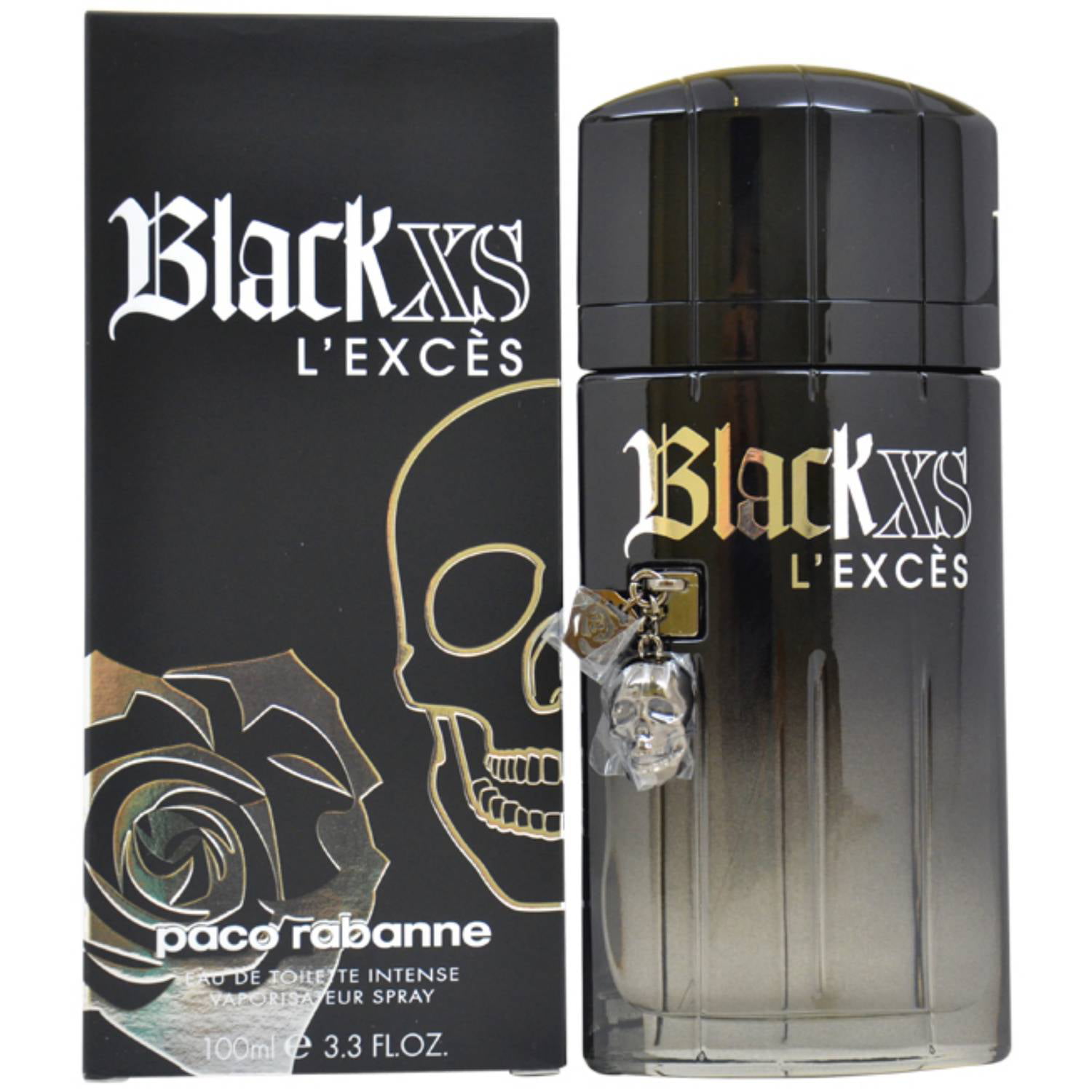 Paco Rabanne Men's Black XS L'Exces Cologne, 3.3 oz - Walmart.com