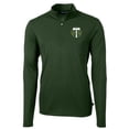 thumbnail image 2 of Men's-Cutter & Buck  Hunter Green Portland Timbers Virtue Eco Pique Recycled Quarter-Zip Top, 2 of 3