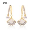 thumbnail image 4 of Minnieouse Pendientes de perlas hermosos de aleación, accesorios de joyería definitivos, joyería, el mejor regalo para cualquier mujer, Type3 NO3, 4 of 6