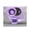 Purple, variant on Portable Clip-On Small Fan with Digital Display, 360° Rotation, 4-Speed Settings, Rechargeable Battery, for Auto, Home, Bed Frame