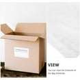 thumbnail image 4 of BESTONZON 100PCS Self-Adhesive Shipping Label Sleeve Clear Plastic for Packing Invoices Documents, 4 of 6