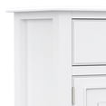 thumbnail image 3 of Connaught SOLID WOOD 51" Wide Traditional Entryway Storage Cabinet in White, 3 of 10