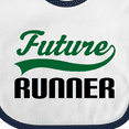 thumbnail image 4 of Inktastic Future Runner Boys Baby Bib, 4 of 4