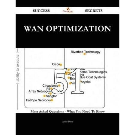WAN Optimization 51 Success Secrets - 51 Most Asked Questions On WAN Optimization - What You Need To Know - eBook