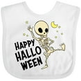 thumbnail image 3 of Inktastic Happy Halloween with Dancing Skeleton Boys or Girls Baby Bib, 3 of 4
